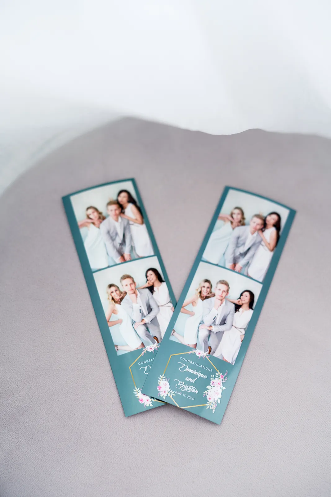 Two photo strips